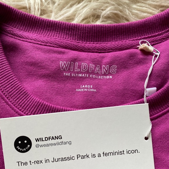 Wildfang Ultimate Fleece Boxy Crew - Picture 10 of 12